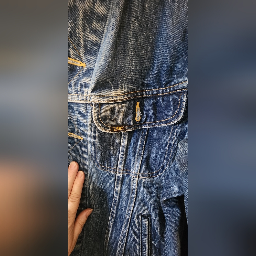 Women's Blue Denim Jacket - Picture 4 of 8